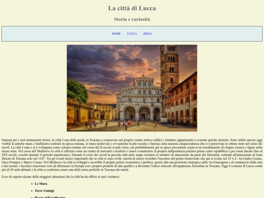 Progetto/secondapagina screenshot