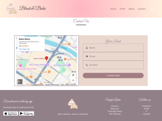 contact screenshot