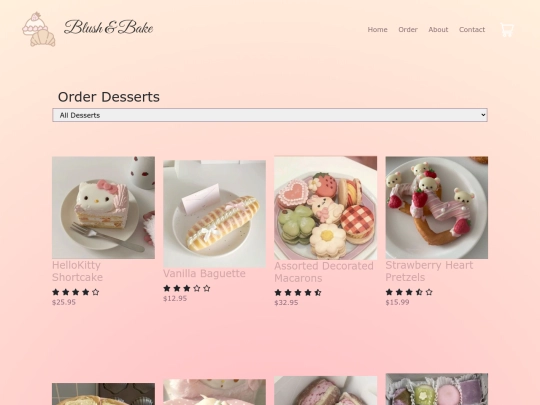 order screenshot