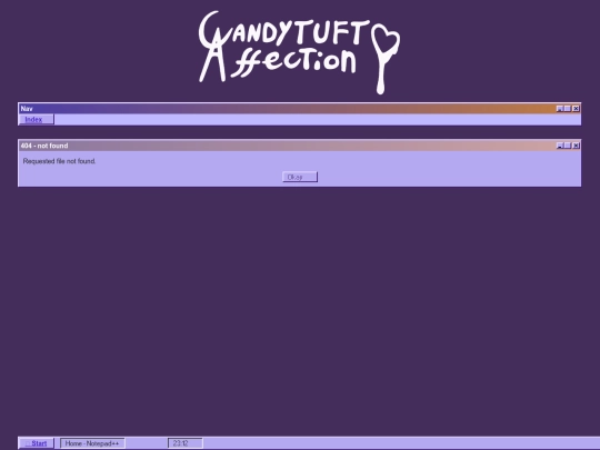 not_found screenshot
