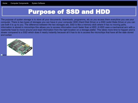 PurposeOfStorage screenshot