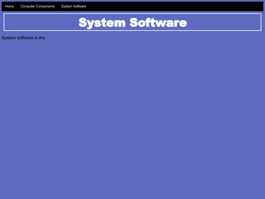 SystemSoftware screenshot