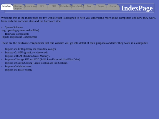 test screenshot