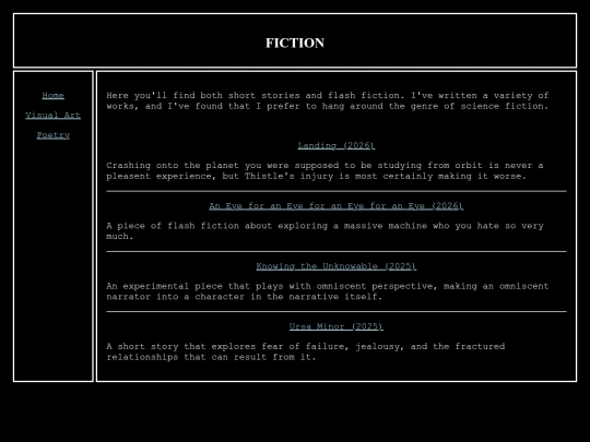 fictionnav screenshot
