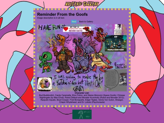 hystericreminder screenshot