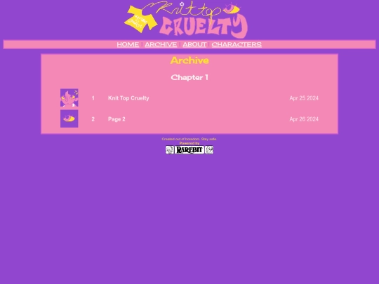 archive screenshot
