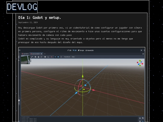 devlog screenshot