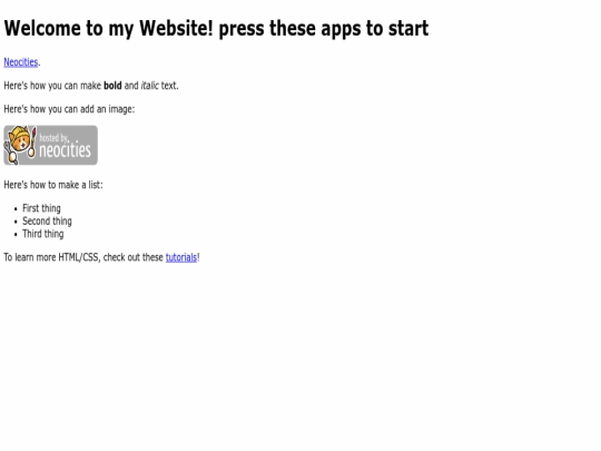 index screenshot