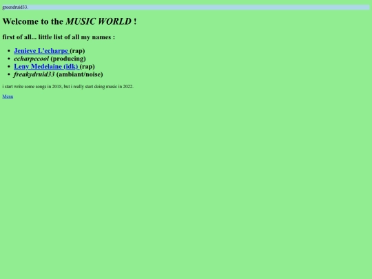 music screenshot