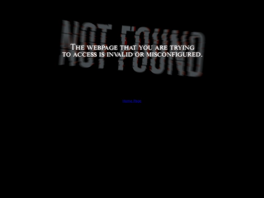 not_found screenshot