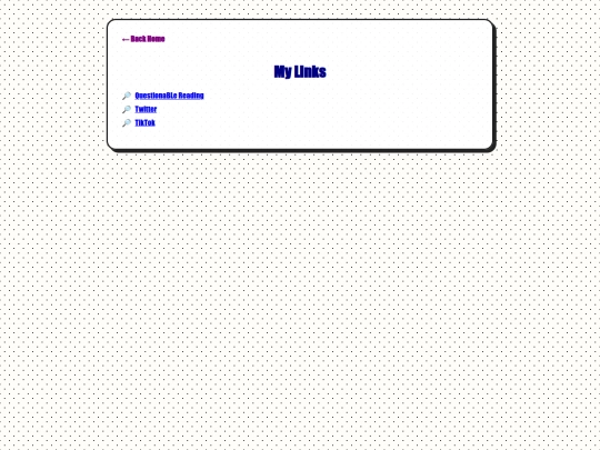 links screenshot