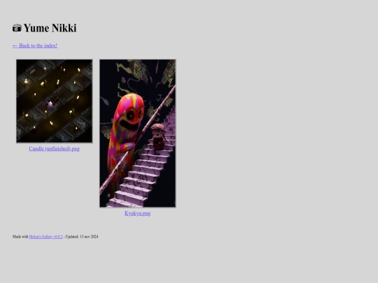 gallery/yume-nikki screenshot