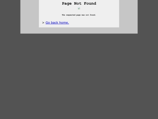 not_found screenshot