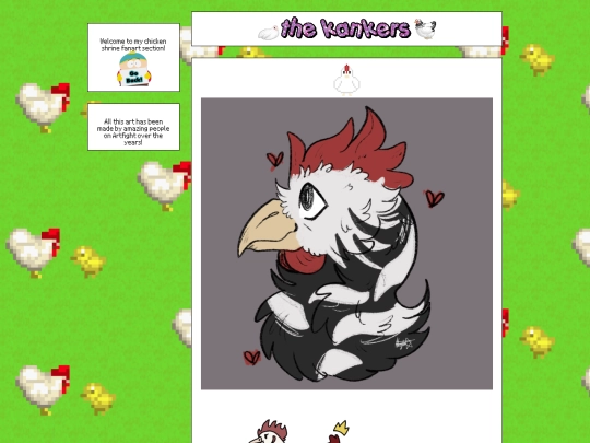 shrines/chickens/chickenfanart screenshot