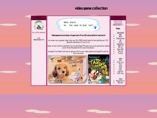 shrines/gamecollection screenshot