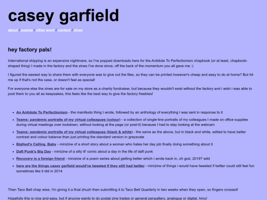 chapbookfactory screenshot