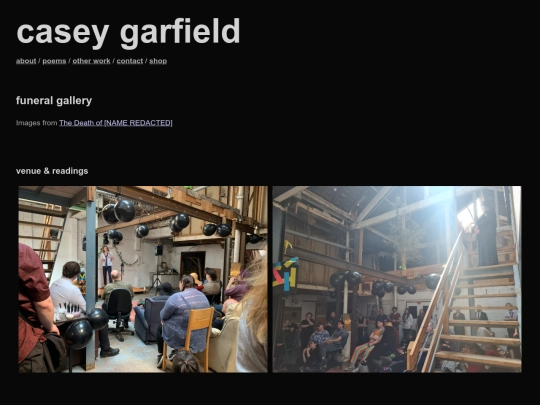 funeralgallery screenshot