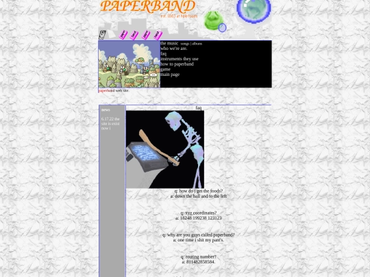pb/faq screenshot