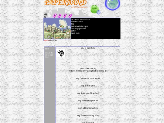 pb/howtopaperband screenshot