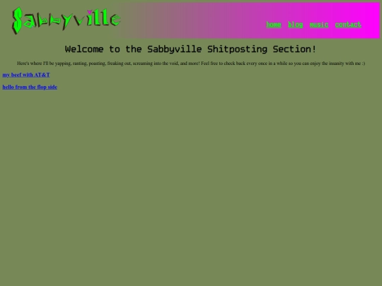 blog screenshot
