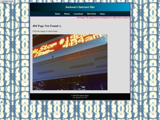 not_found screenshot