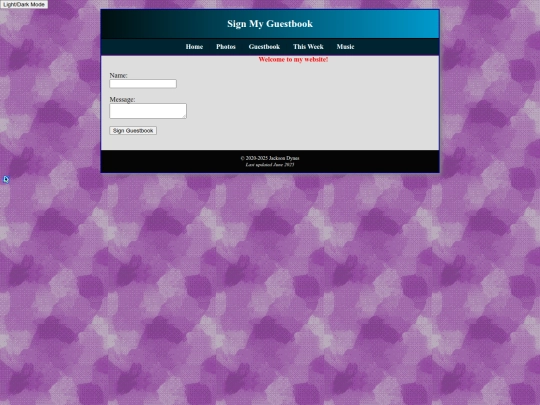 proto-guestbook screenshot