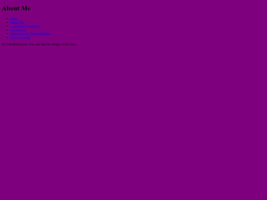 about-me screenshot