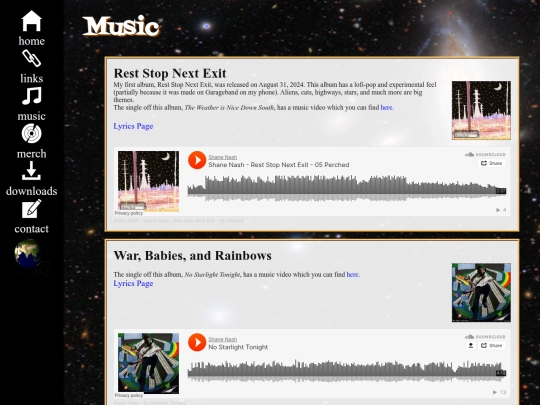 music screenshot