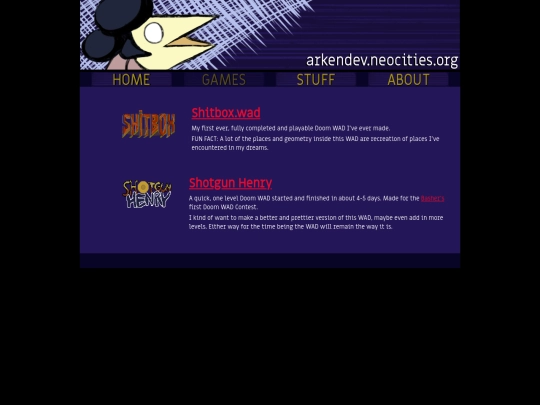 games screenshot