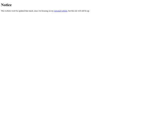 notice screenshot