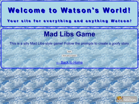 mad-libs screenshot