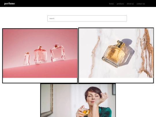 css/perfume screenshot
