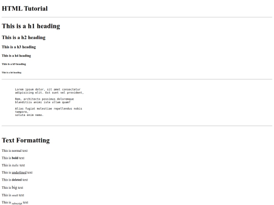 pageTutorials screenshot