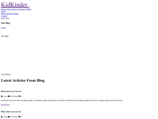blog screenshot