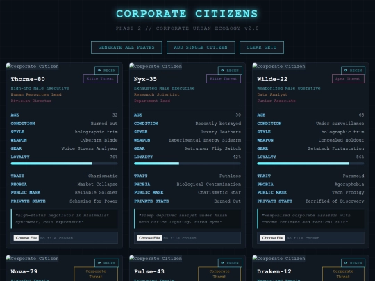 cyberpunk/corp/Grokchargen screenshot