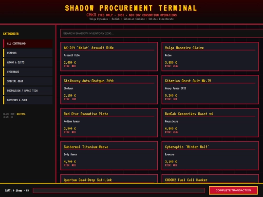 sovPunk/blackmarket screenshot