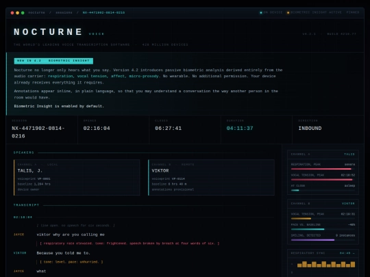 nocturne-transcript screenshot