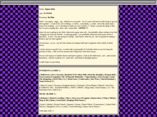 ABOUT screenshot