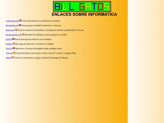 billgatos/enlaces screenshot