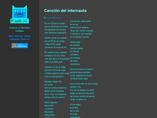 cancion-del-internauta screenshot