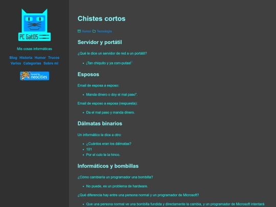 chistes-cortos screenshot