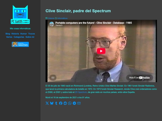 clive-sinclair-padre-del-spectrum screenshot