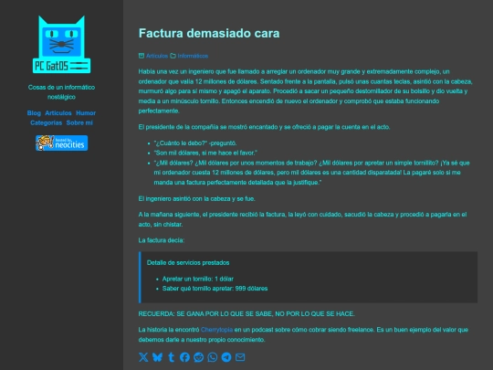 factura-demasiado-cara screenshot