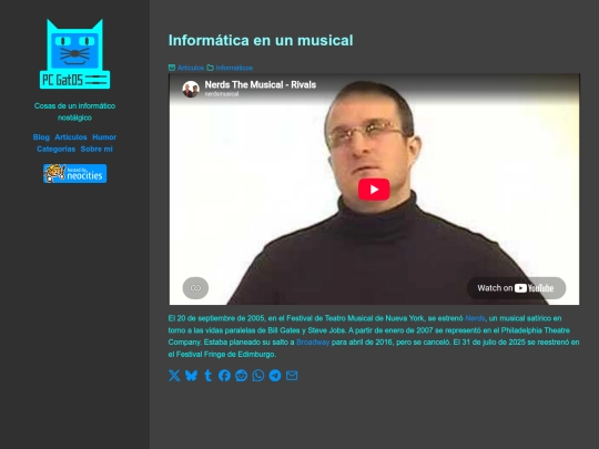 informatica-en-un-musical screenshot
