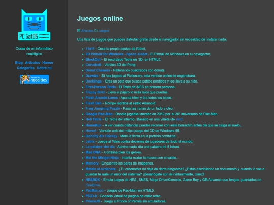 juegos-online screenshot