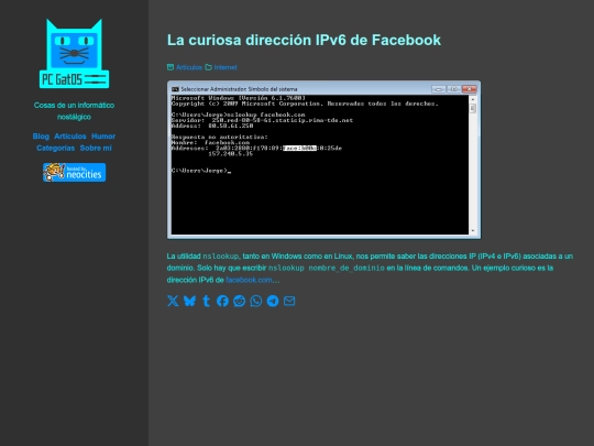 la-curiosa-direccion-ipv6-de-facebook screenshot