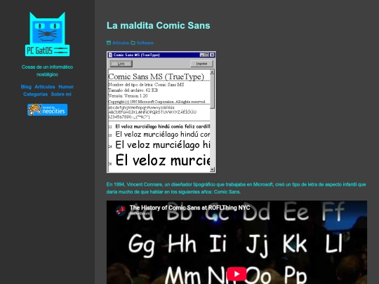la-maldita-comic-sans screenshot