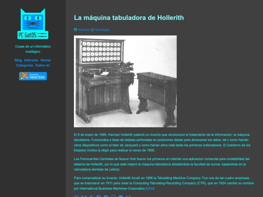 la-maquina-tabuladora-de-hollerith screenshot