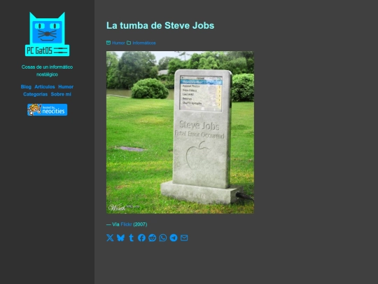 la-tumba-de-steve-jobs screenshot