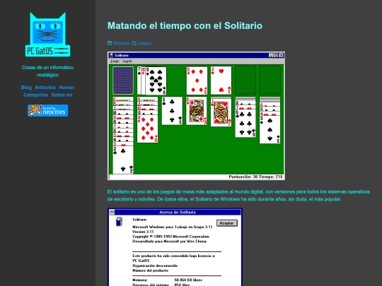 matando-el-tiempo-con-el-solitario screenshot
